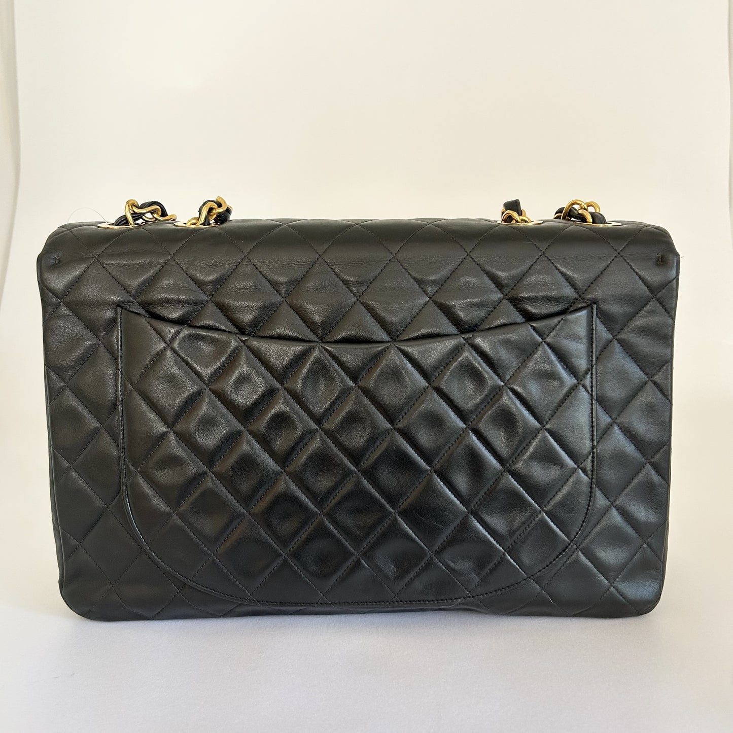 CHANEL Deca Matelasse Shoulder Bag, Black, W34 [With Seal], No. 2 Shoulder Bag