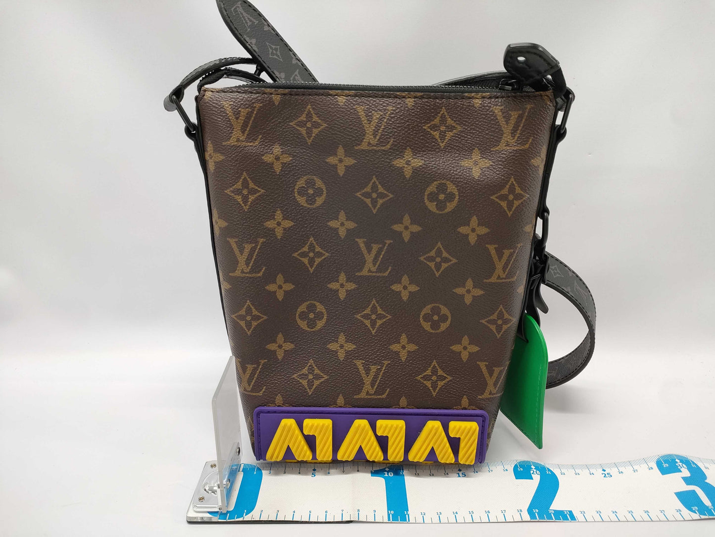 LOUIS VUITTON LV Messenger Rubber Shoulder Bag
