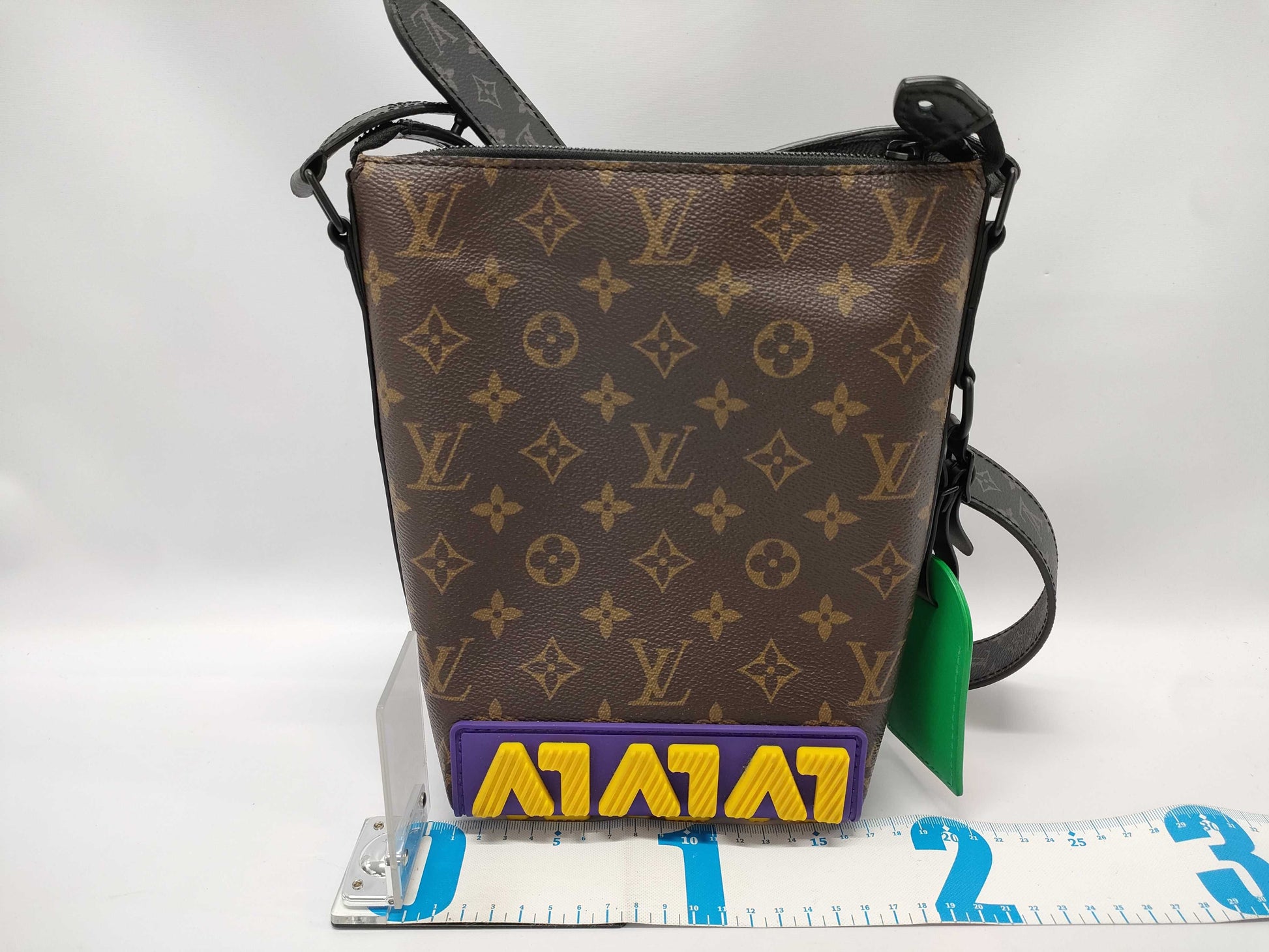 LOUIS VUITTON LV Messenger Rubber Shoulder Bag