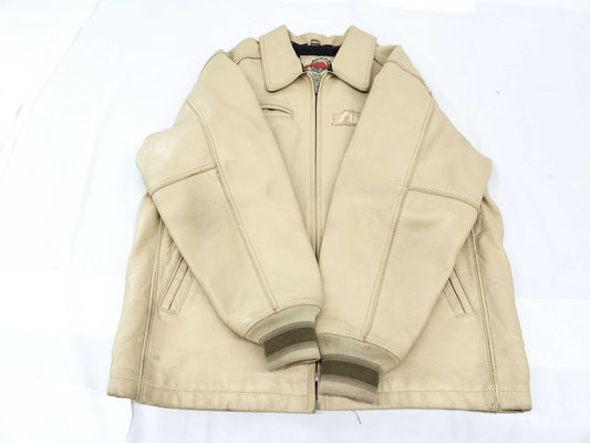 AVIREX Varsity Jacket, Leather Jacket, US Size XL