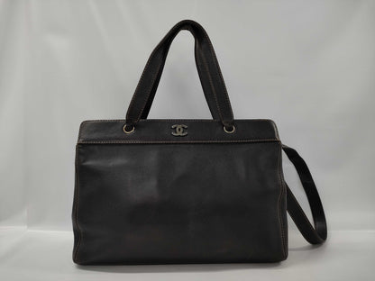 CHANEL Tote Bag 2-Way Shoulder Bag