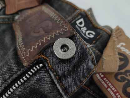 D&G denim gray pants size 38