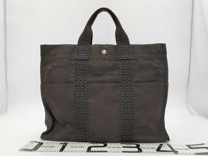 HERMES Air Line Tote MM Gray Tote Bag