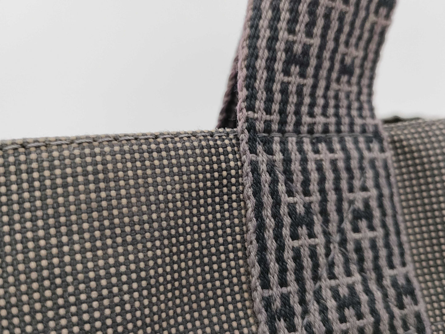 HERMES Air Line Tote MM Gray Tote Bag