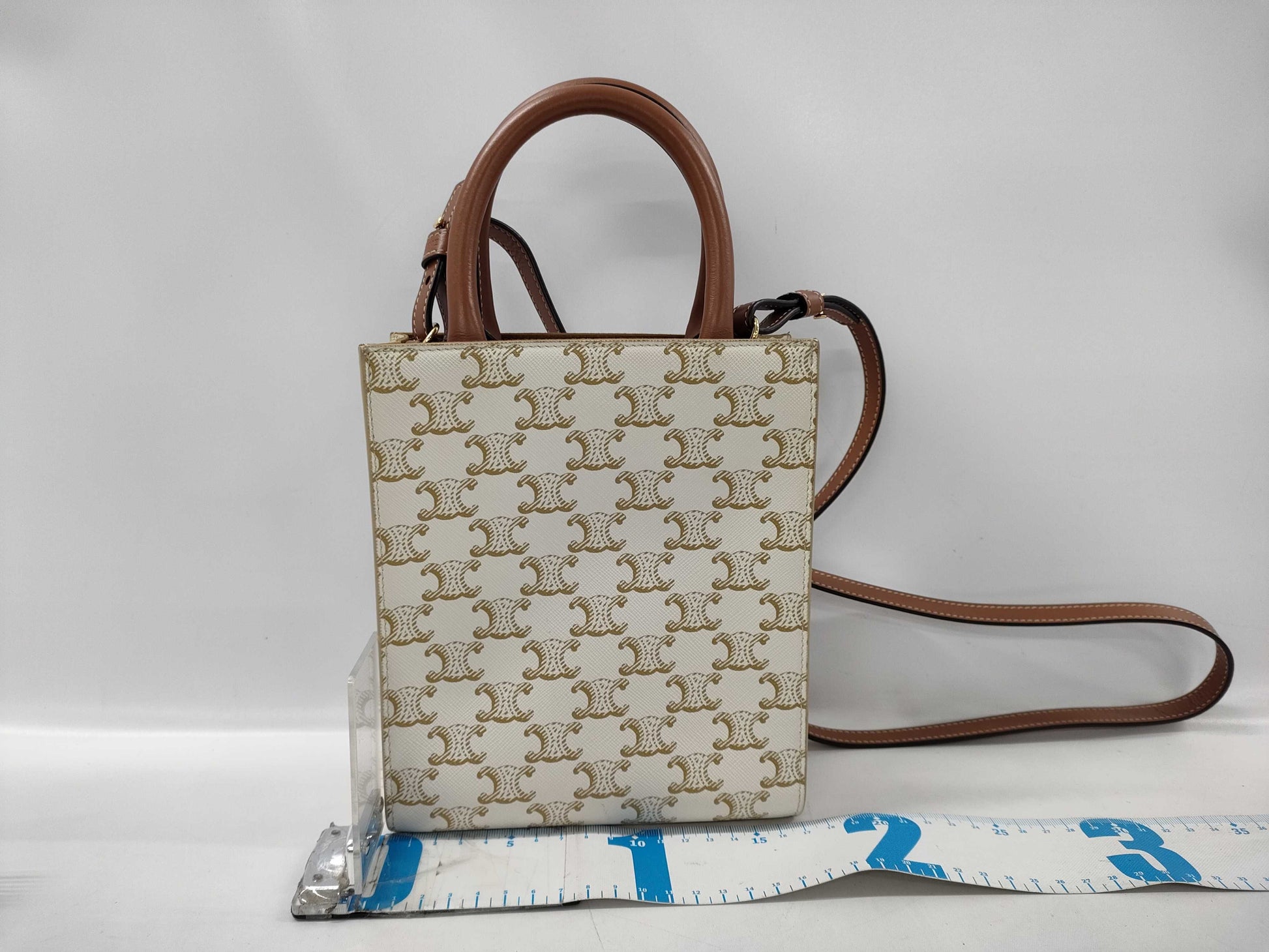 CELINE Vertical Cabas Triomphe Tote Bag Shoulder Bag