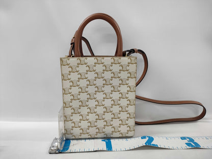 CELINE Vertical Cabas Triomphe Tote Bag Shoulder Bag
