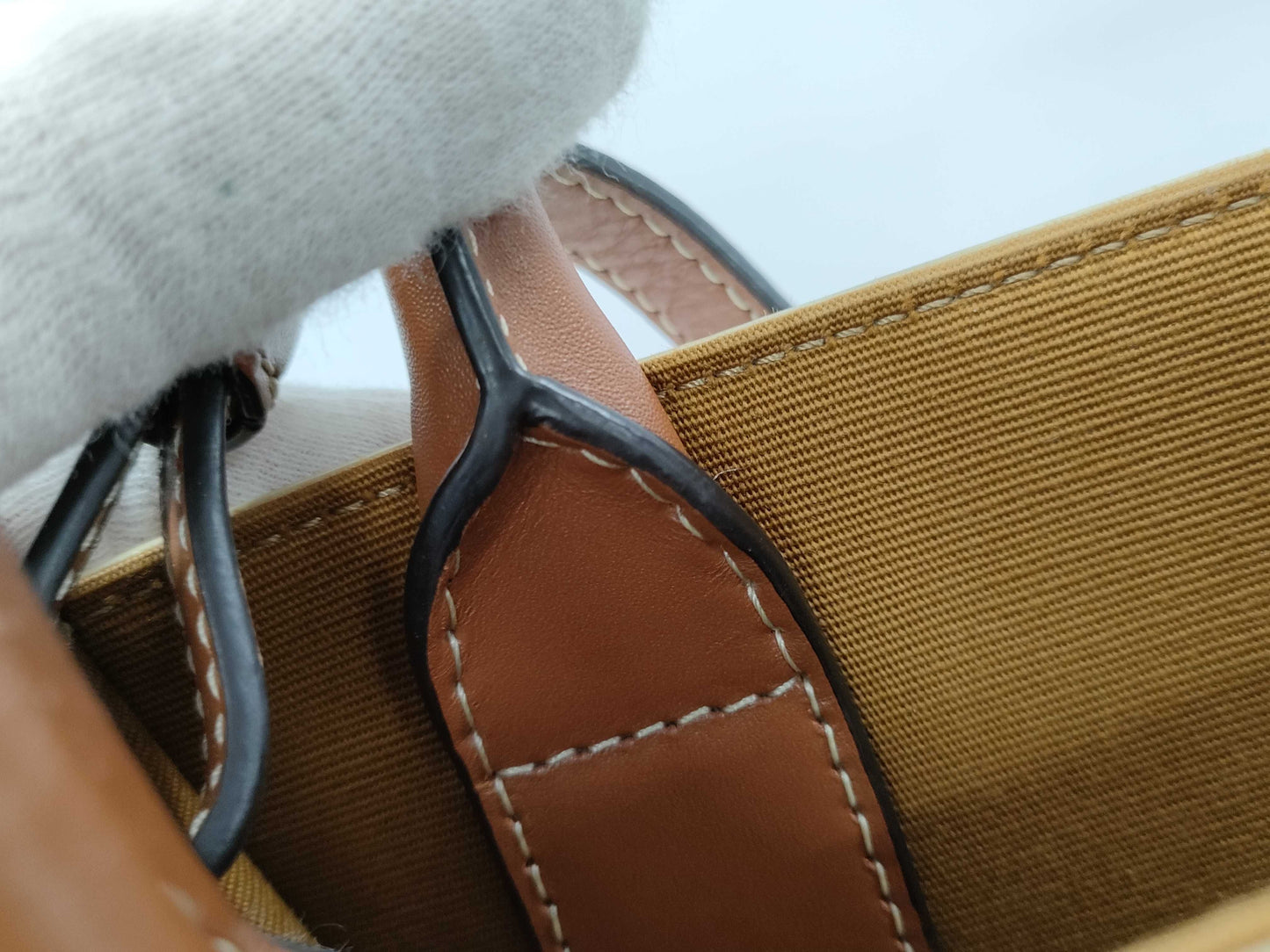 CELINE Vertical Cabas Triomphe Tote Bag Shoulder Bag