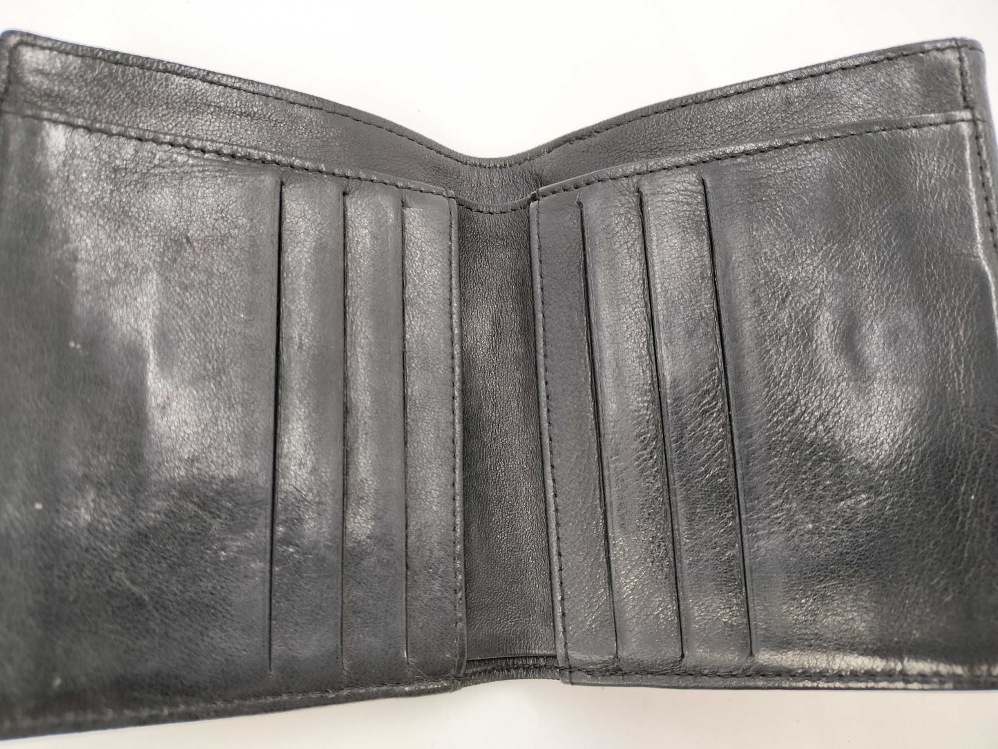 CHANEL Caviar Leather Double-Hook Wallet with Black Lid and Seal