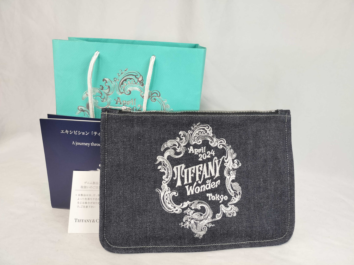 Tiffany & Co. Tiffany Pouch Denim Pouch