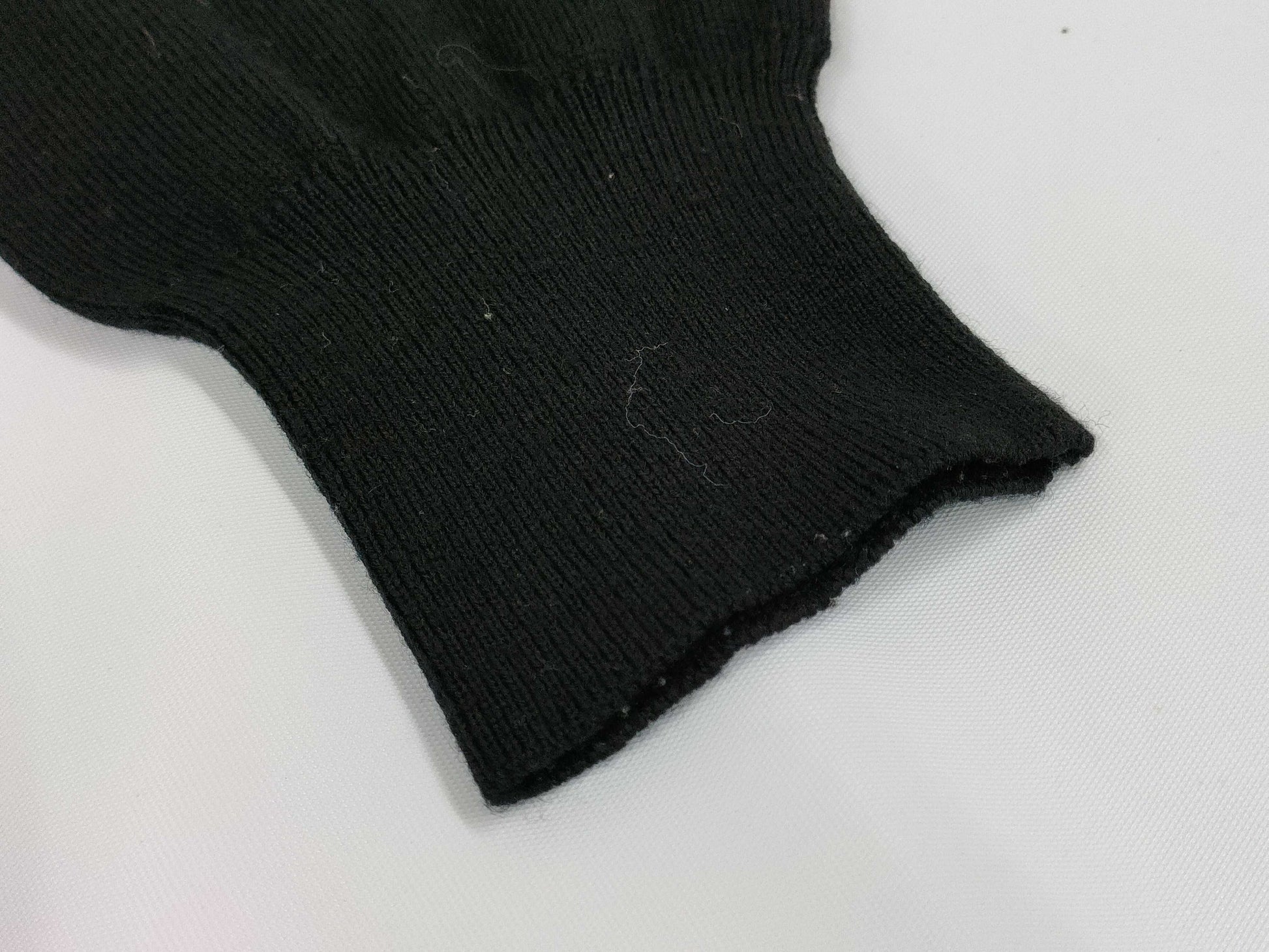 Yves Saint Laurent sweater with YSL patch, black top