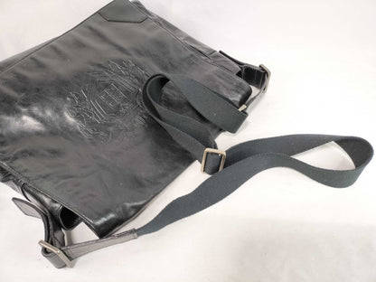 GIVENCHY Messenger Shoulder Bag in Black Leather