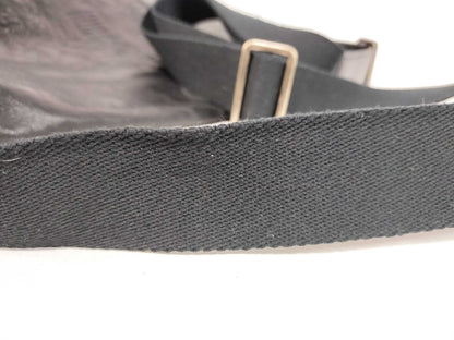 GIVENCHY Messenger Shoulder Bag in Black Leather