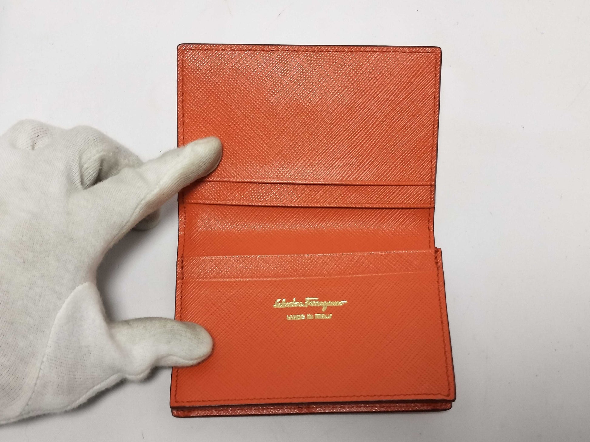 Salvatore Ferragamo Card Case, Card Case, Pass Case, Business Card Case