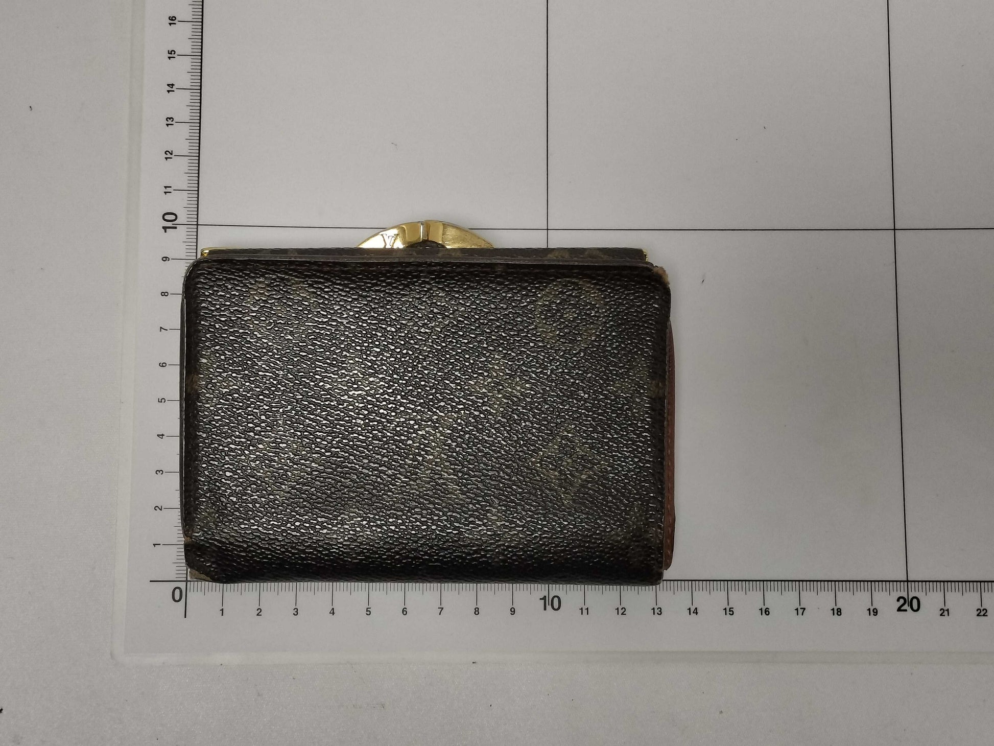 LOUIS VUITTON Monogram LV Porte Monnaie Viennois Wallet