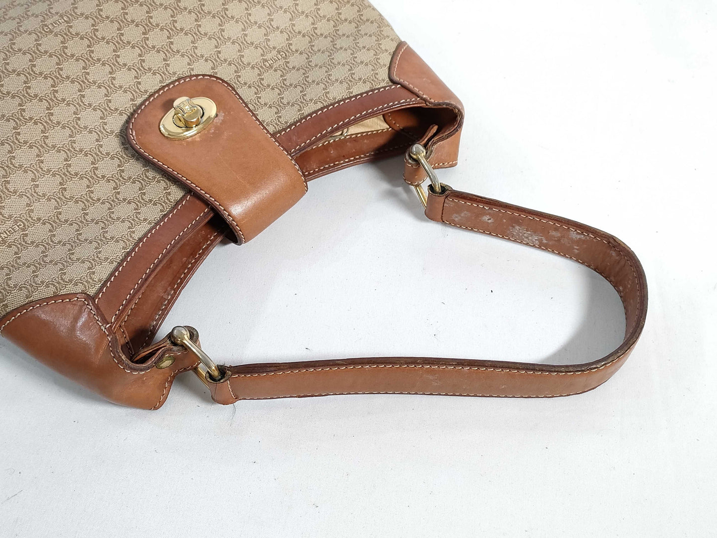 CELINE Macadam Handbag