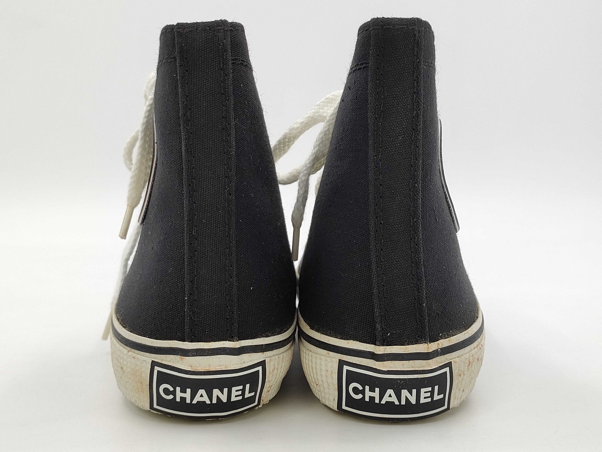 CHANEL Canvas Sneakers A01852 37 Sneakers