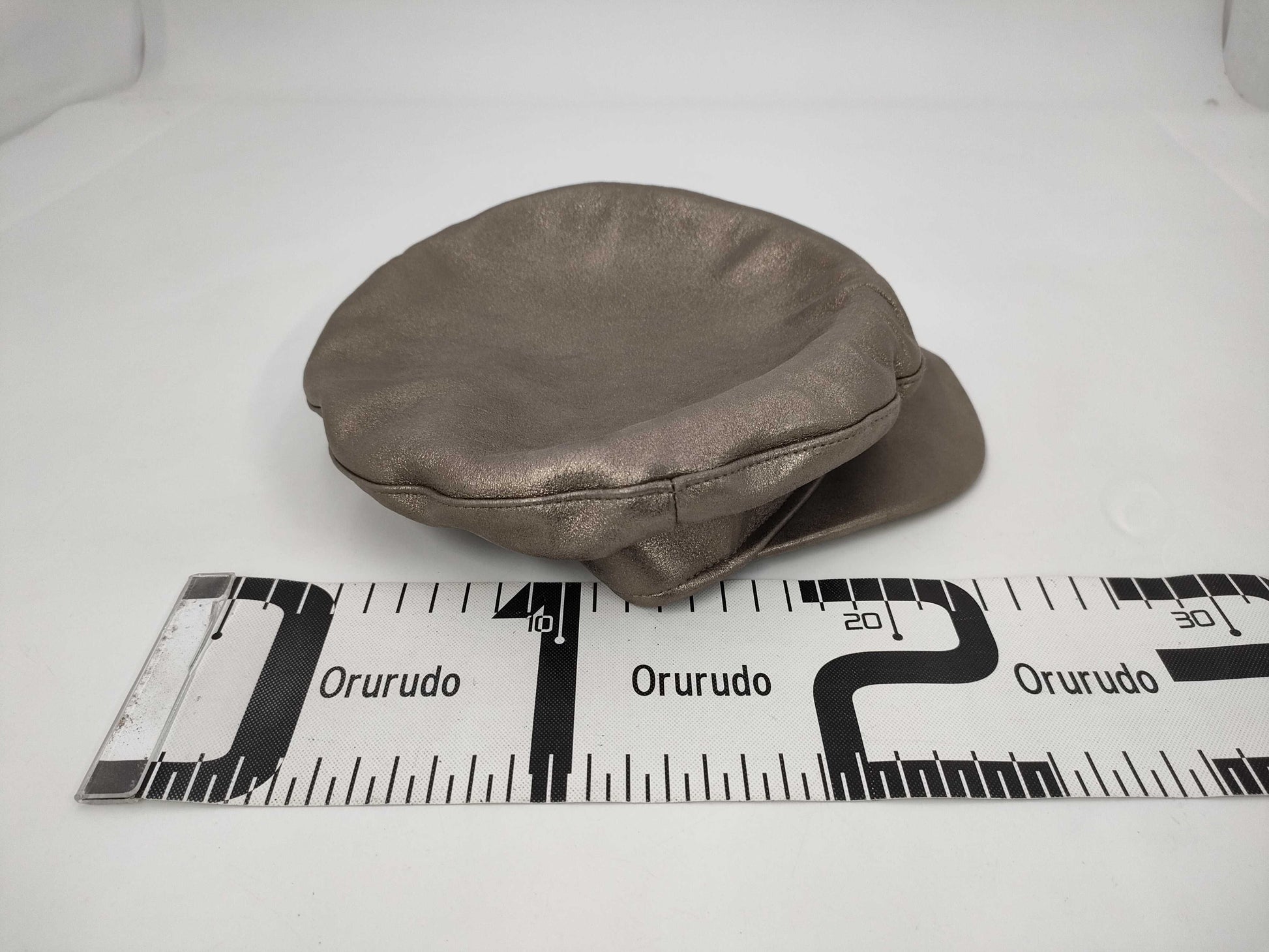 HERMES Casquette Lambskin Bronze Other Accessories