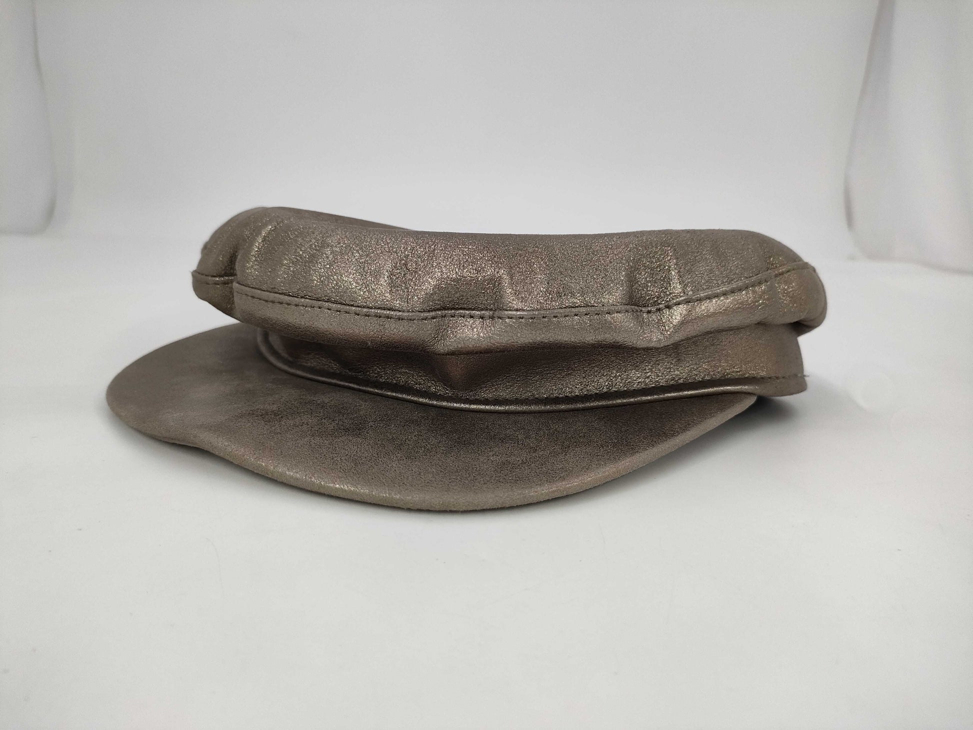 HERMES Casquette Lambskin Bronze Other Accessories