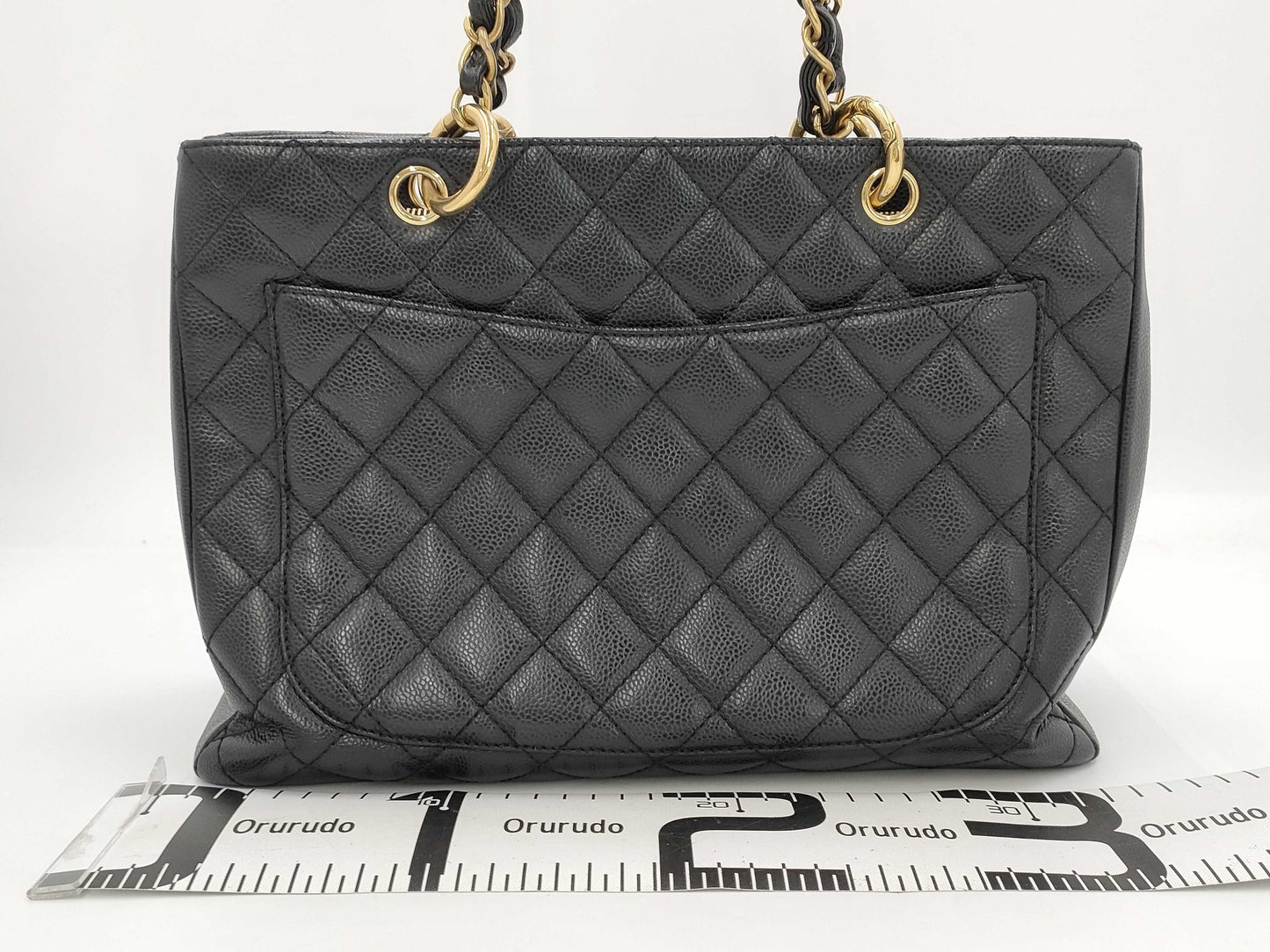 CHANEL Caviar Skin GST Tote Bag