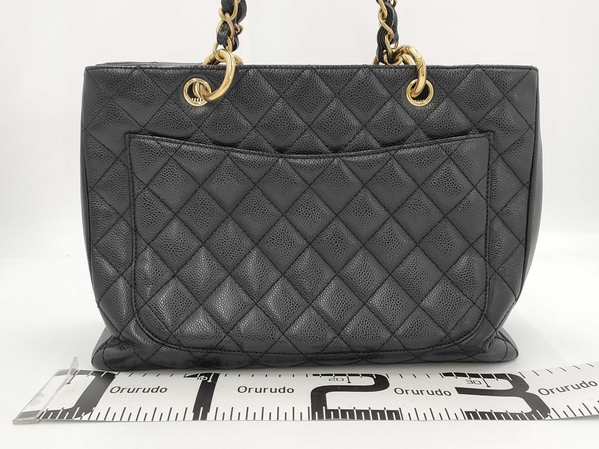 CHANEL Caviar Skin GST Tote Bag