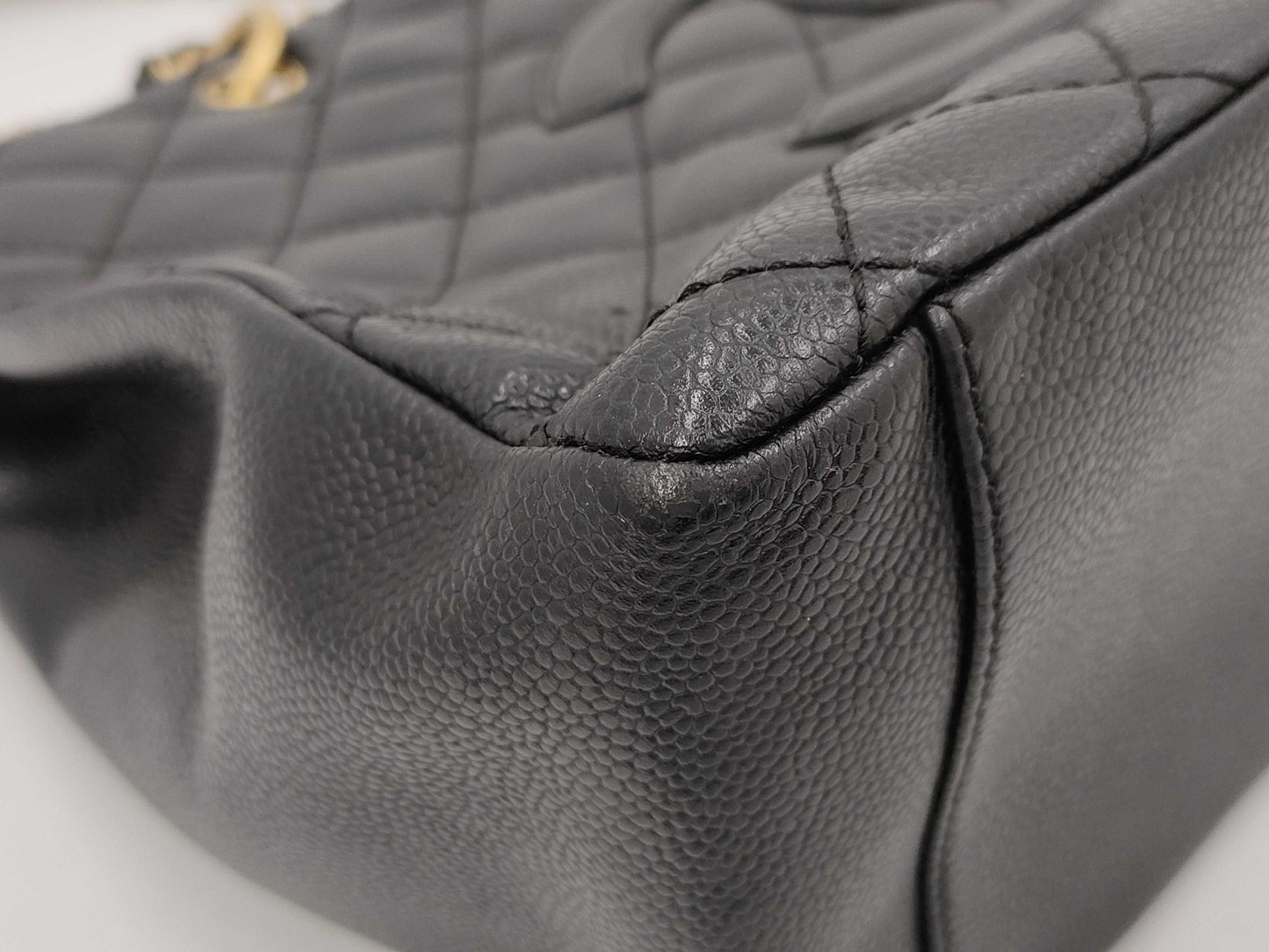 CHANEL Caviar Skin GST Tote Bag