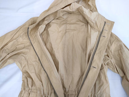 Ferragamo Gancini Long Coat Men's Size 50 Coat