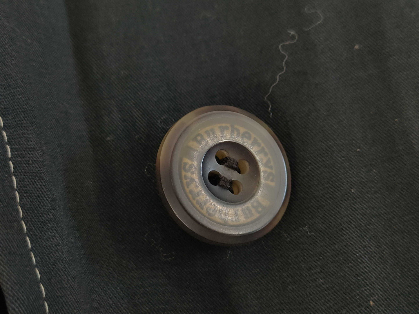 Burberry Long Coat with Stitched Liner, Size 9AR, C-TK83