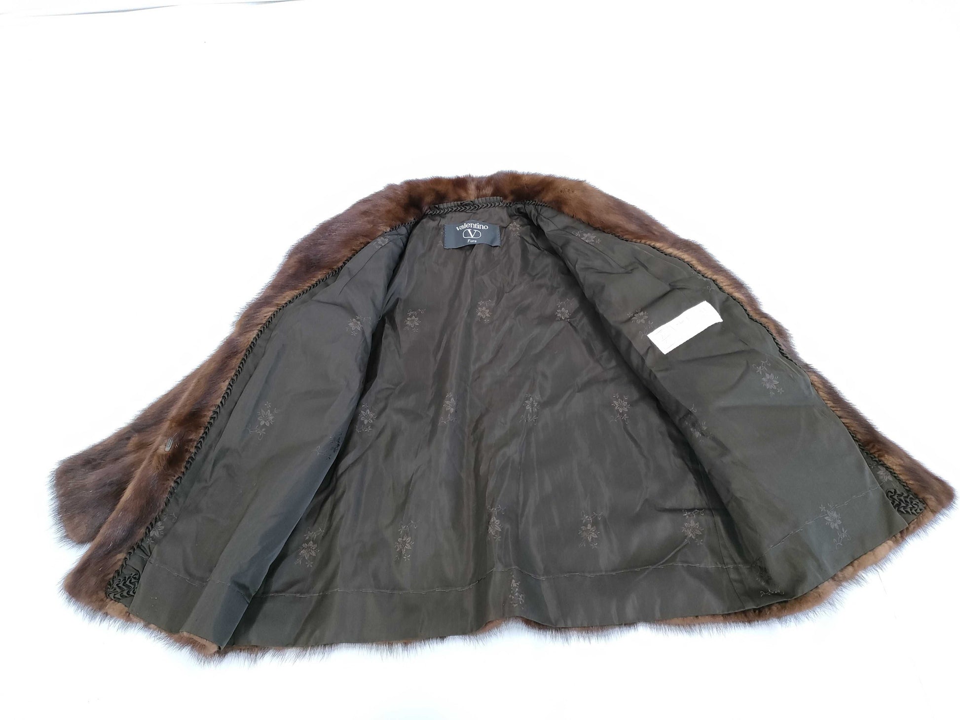 Valentino mink fur coat