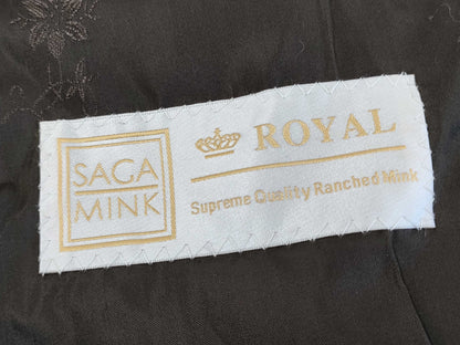 Valentino mink fur coat