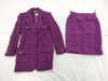 CHANEL CHANEL P09252V05790 97P #34 Purple Tweed 4-Pocket 2-Piece Set Other Apparel
