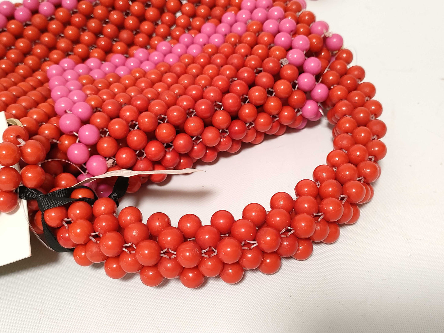 Kate Spade Kate Spade Handbag Red x Pink Beaded/Mini Bag Handbag