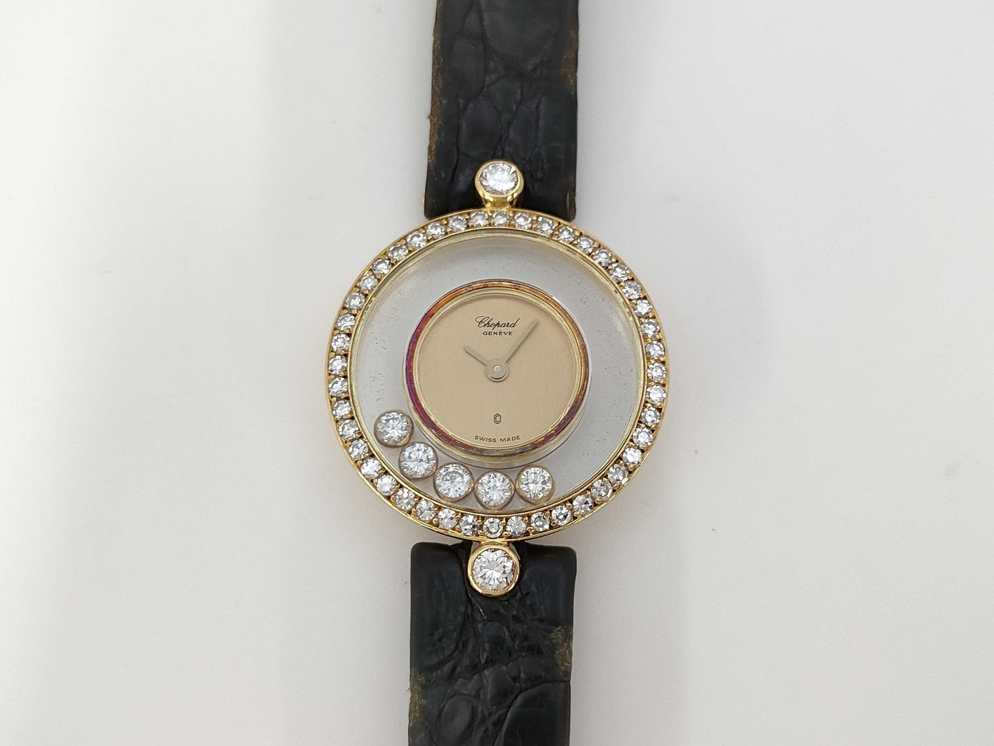 Chopard Happy Diamonds 20/3926 224279 4065 Quartz K18YG Women's Watch