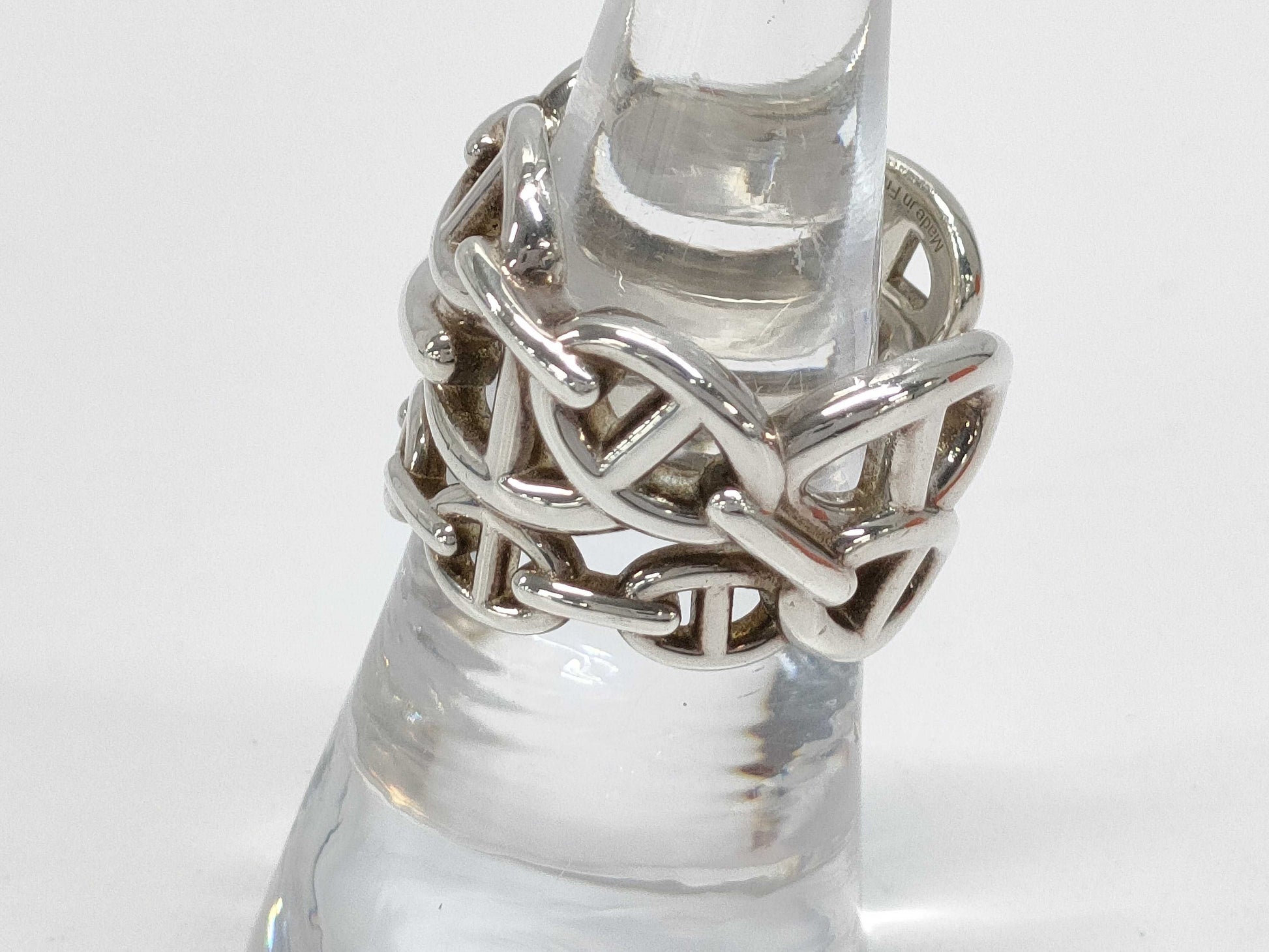 HERMES Chaine d'Ancre En Chaine GM Ring