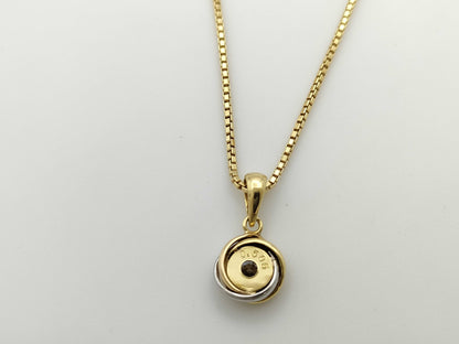 D0.506ct K18/750 7.4g Necklace 