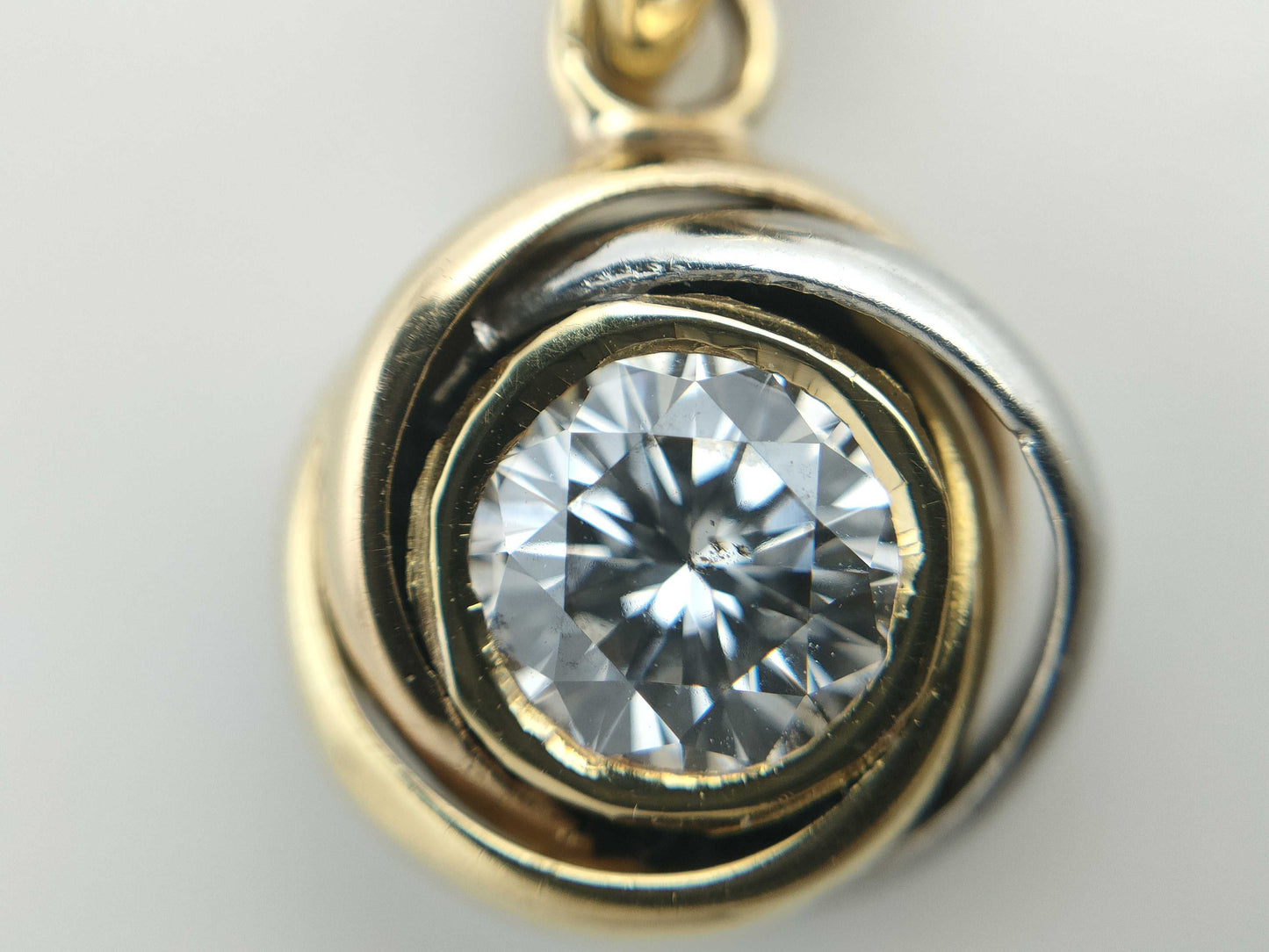 D0.506ct K18/750 7.4g Necklace 