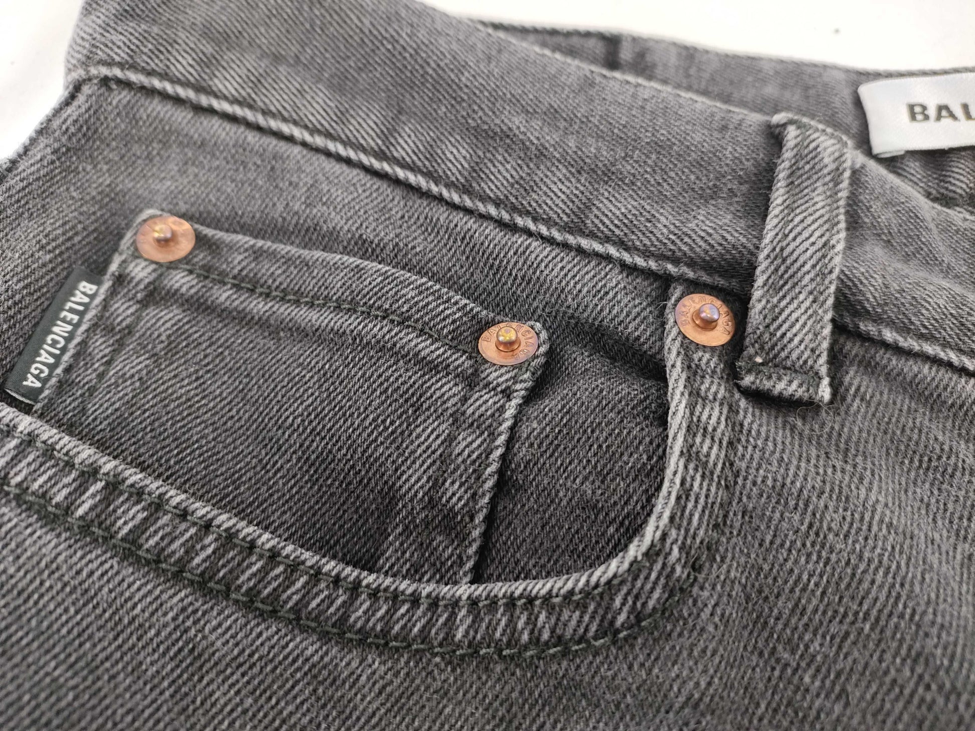 BALENCIAGA denim pants