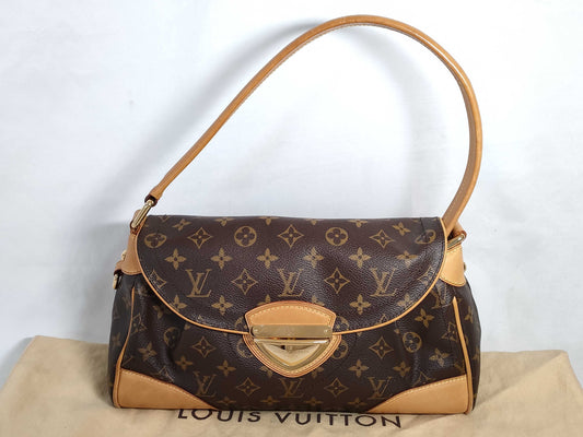 LOUIS VUITTON Monogram Beverly MM Shoulder Bag
