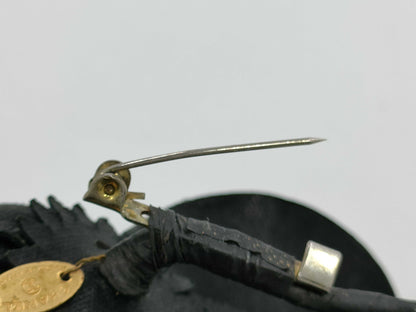 CHANEL CHANEL Camellia Corsage Black Brooch Brooch