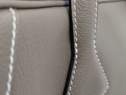 HERMES Victoria II 40 Etoupe Handbag