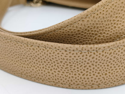 CHANEL Turnlock Caviar Leather Tote Bag with G Hardware, No. 7