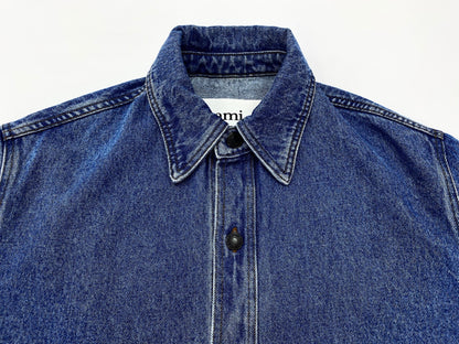 AmiParis Denim XS Cotton Blue Jacket