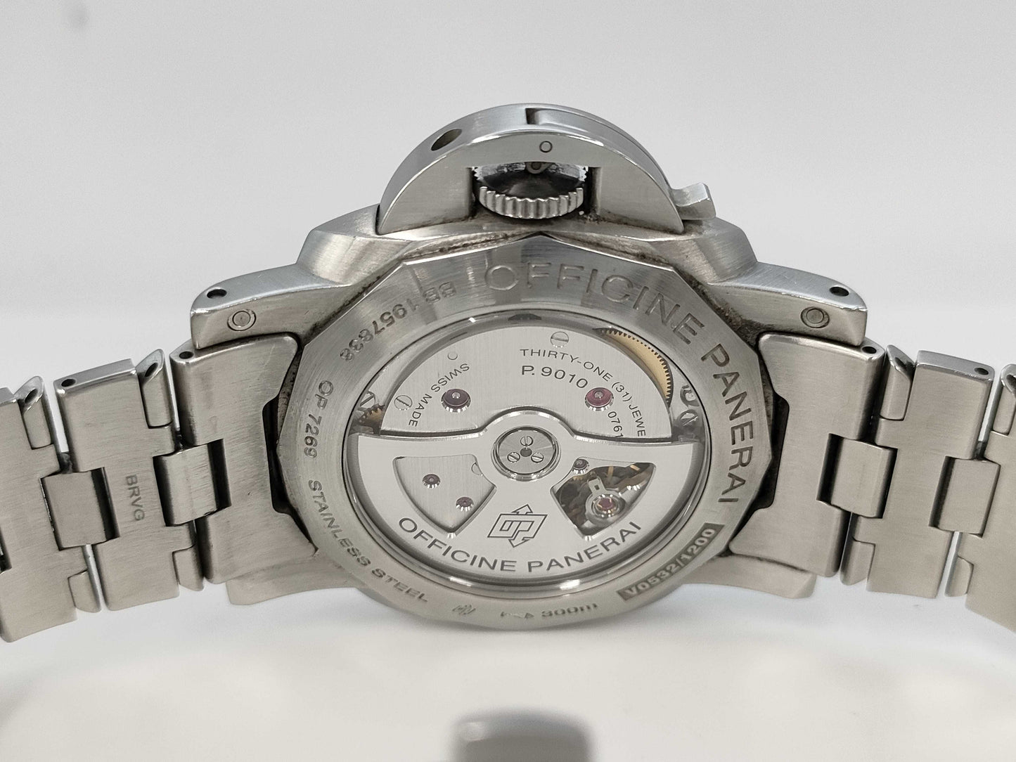 PANERAI Luminor Marina PAM01058 OP7269BB1957838 Automatic Blue Dial Men's Watch