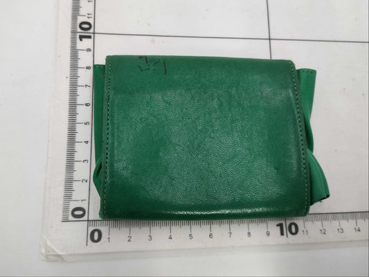 CHANEL Chanel Coin Case Green No. 2 Coin Case