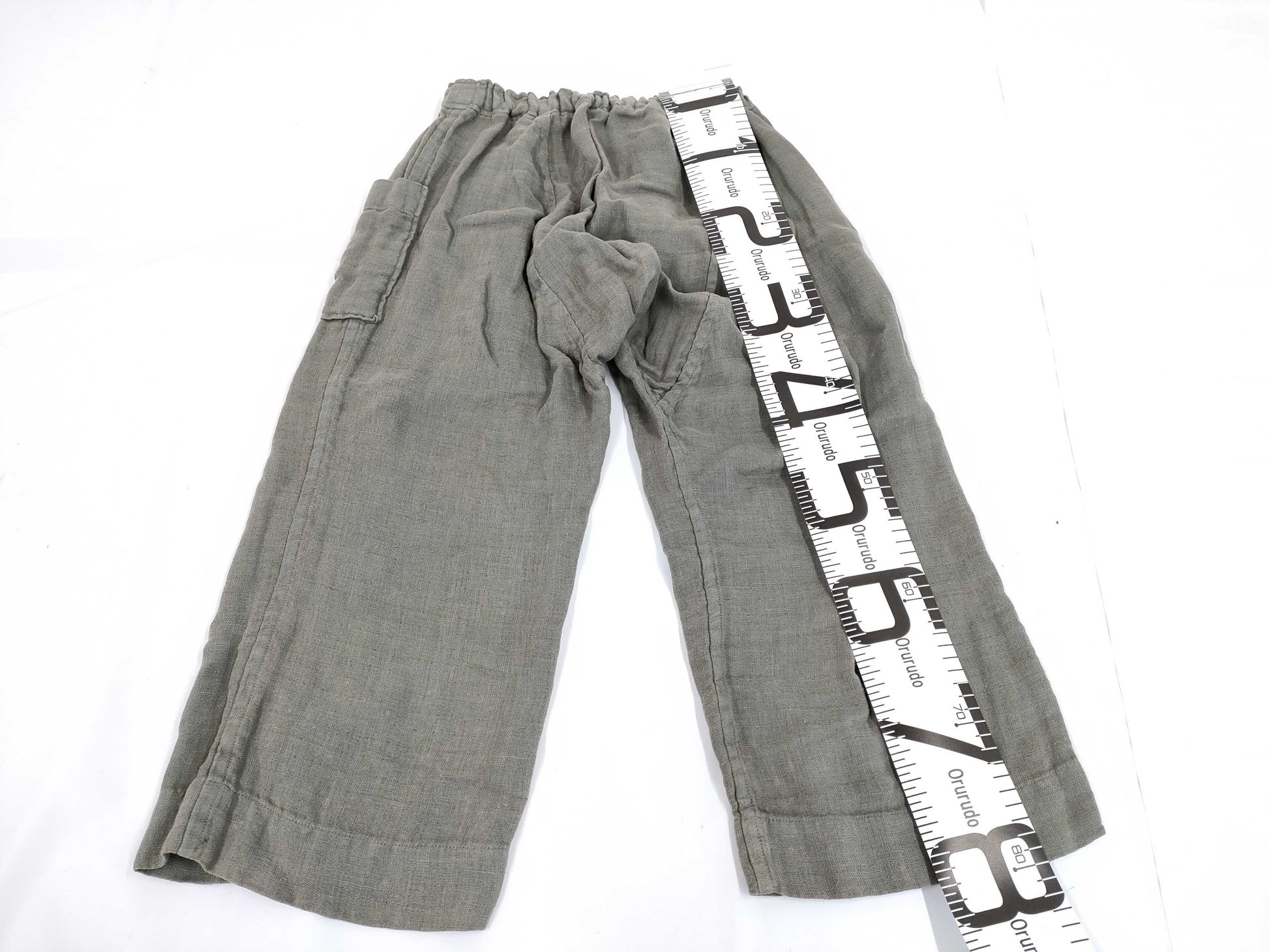 Y's for Living Yohji Yamamoto Relaxed Fit Easy Linen Khaki Pants