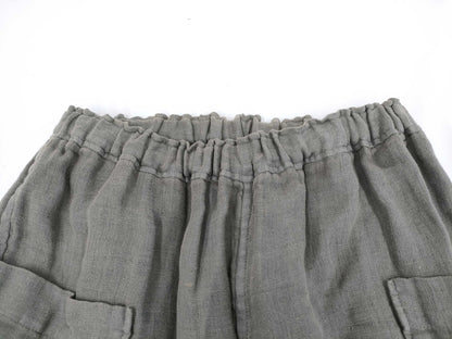 Y's for Living Yohji Yamamoto Relaxed Fit Easy Linen Khaki Pants