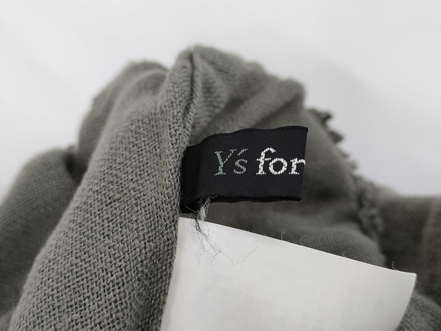 Y's for Living Yohji Yamamoto Relaxed Fit Easy Linen Khaki Pants