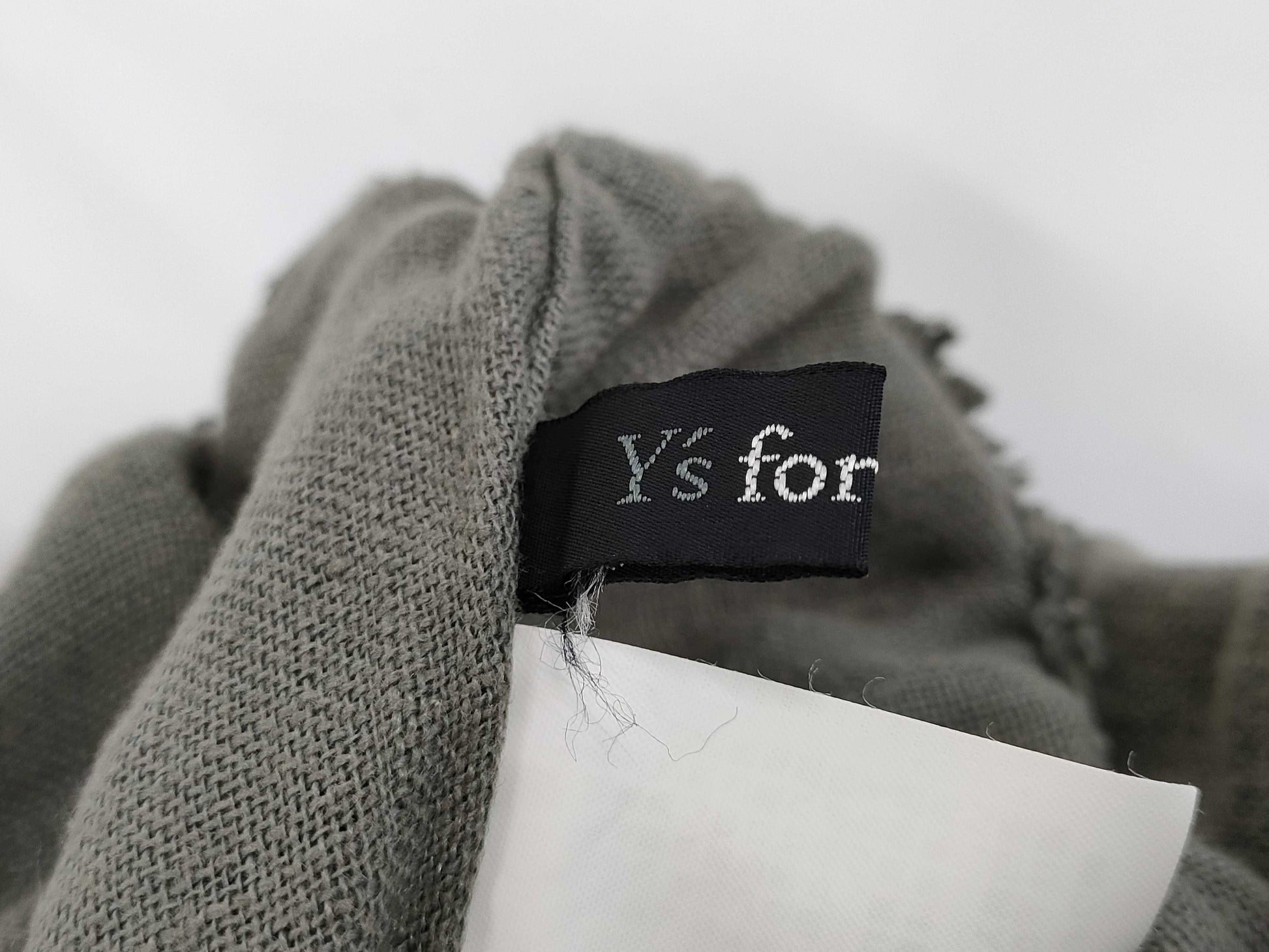 Y's for Living Yohji Yamamoto Relaxed Fit Easy Linen Khaki Pants