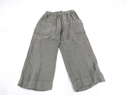 Y's for Living Yohji Yamamoto Relaxed Fit Easy Linen Khaki Pants