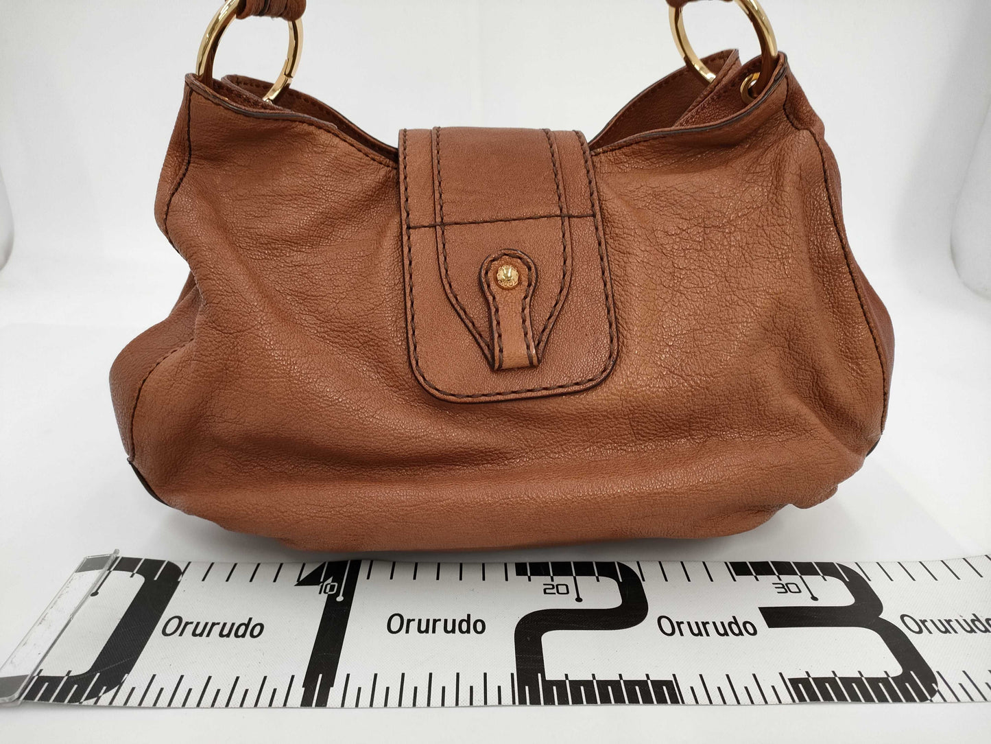 TODS Leather Shoulder Bag Light Brown Shoulder Bag