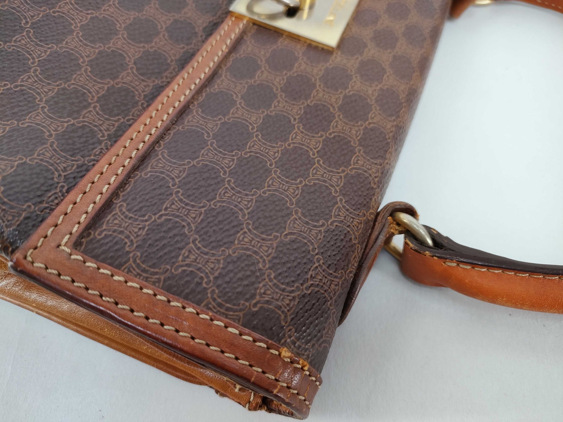 CELINE Macadam One-Handle Bag Handbag